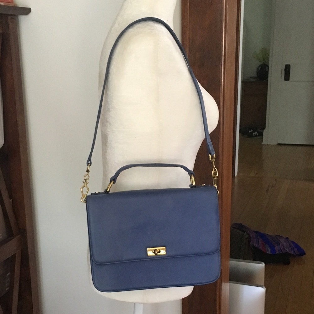 J. Crew Blue Shoulder Bag